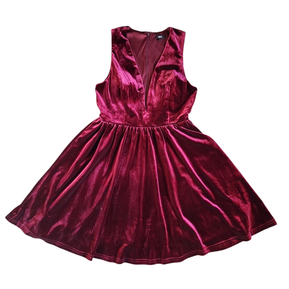Lucca Velvet Mini Dress